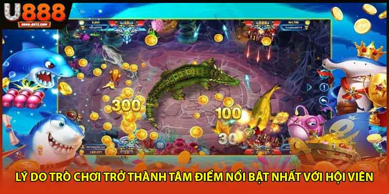 Lý do trò chơi trở thành tâm điểm nổi bật nhất với hội viên